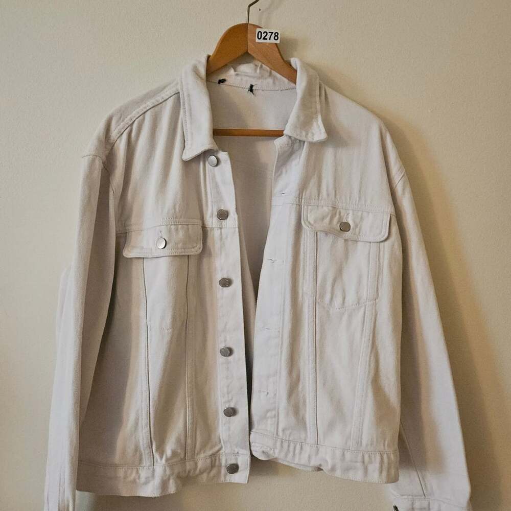 White Denim Jacket 278